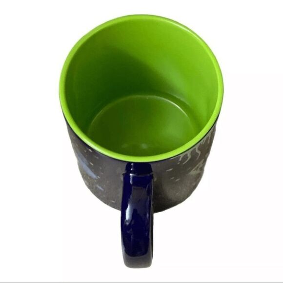 Rick And Morty Official XL Adult Swim Spaceship Coffee Mug 20oz Slime Galaxy - Picture 4 of 7